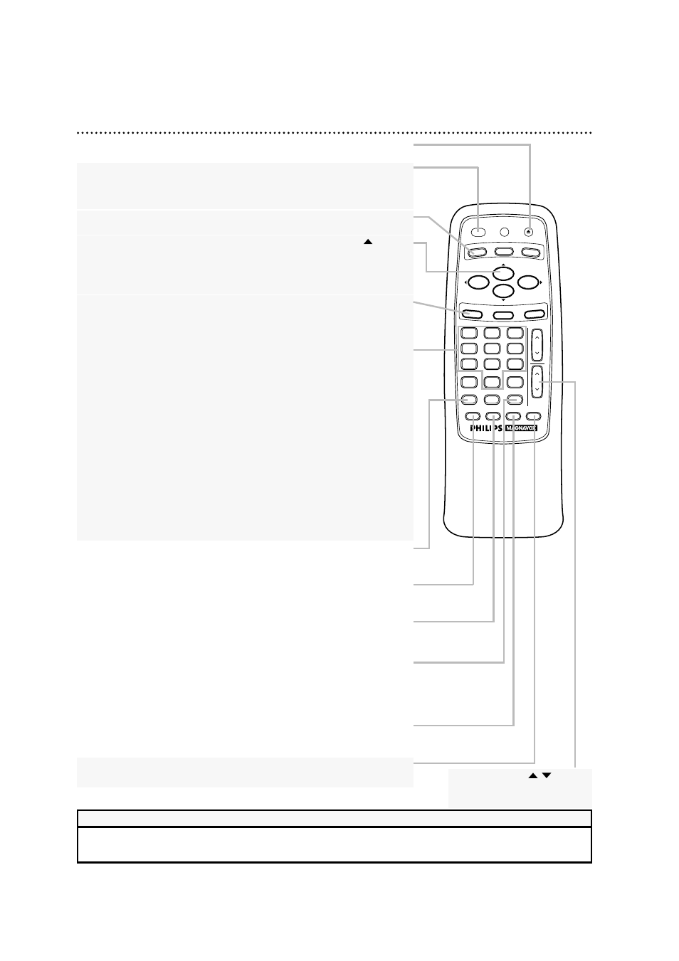 24 remote control buttons, Helpful hint, O/ p | Philips VRA631AT User Manual | Page 24 / 60