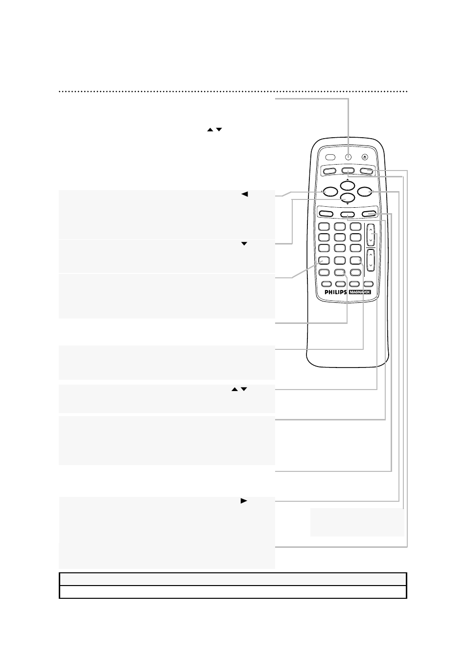 Remote control buttons (cont’d) 25, Helpful hint, O/ p | When playback is stopped, press to fast | Philips VRA631AT User Manual | Page 25 / 60