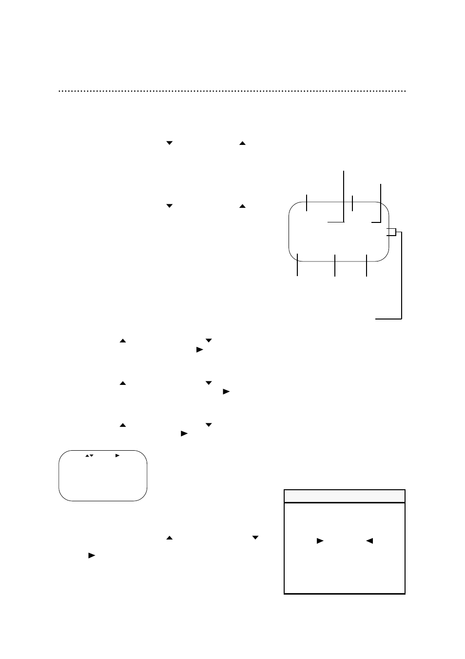 26 on-screen status displays | Philips VRA631AT User Manual | Page 26 / 60