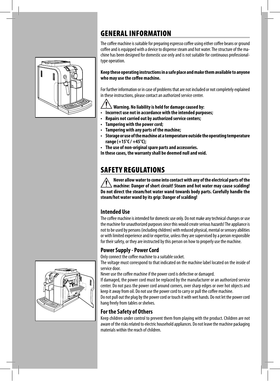 General information, Safety regulations | Philips 10003066 User Manual | Page 26 / 96
