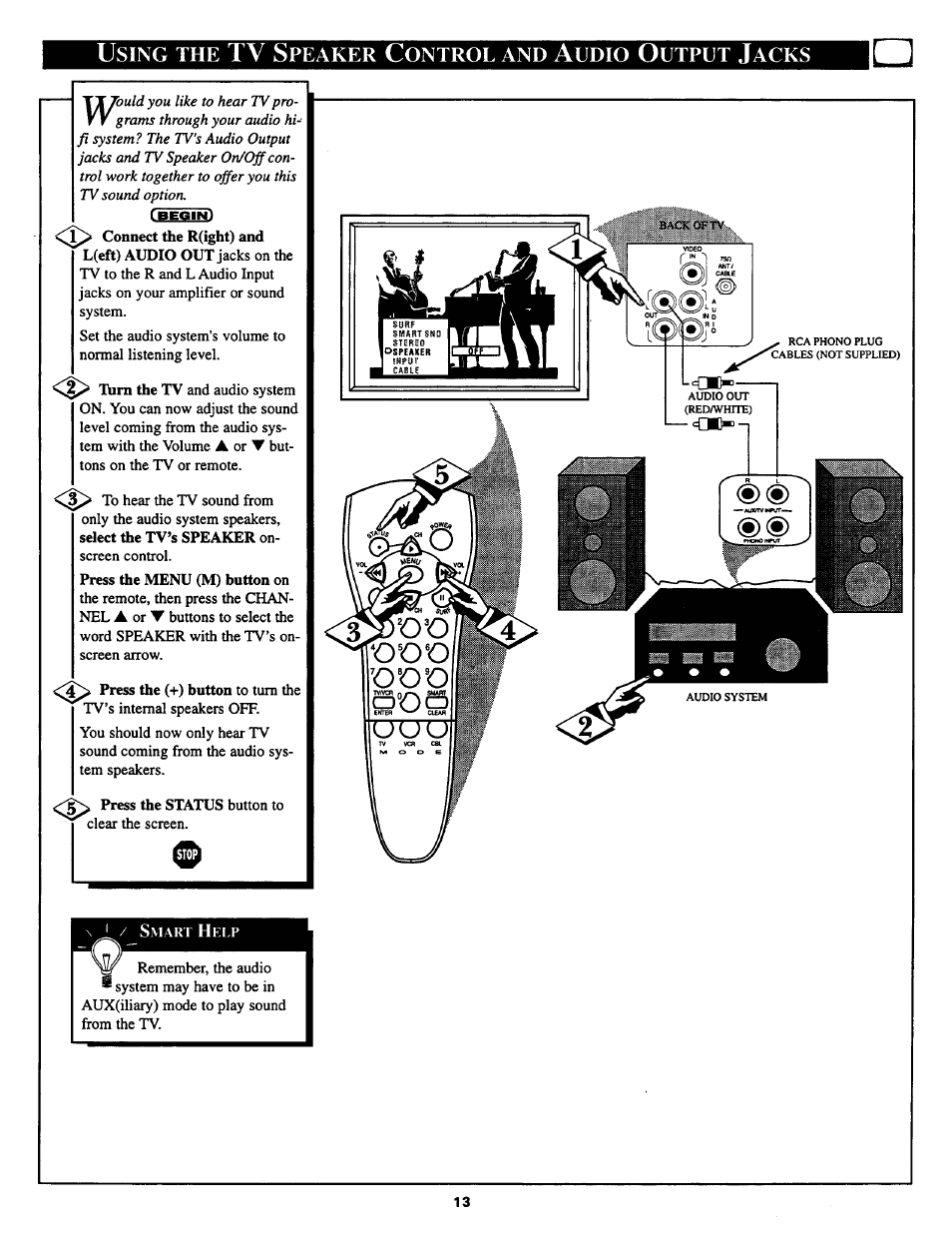 Tv s | Philips COLOR TV 25 INCH TABLE User Manual | Page 13 / 28