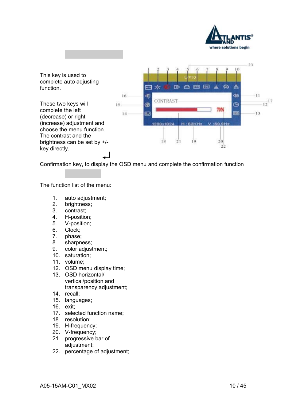 Atlantis Land I-See S 150 User Manual | Page 10 / 45