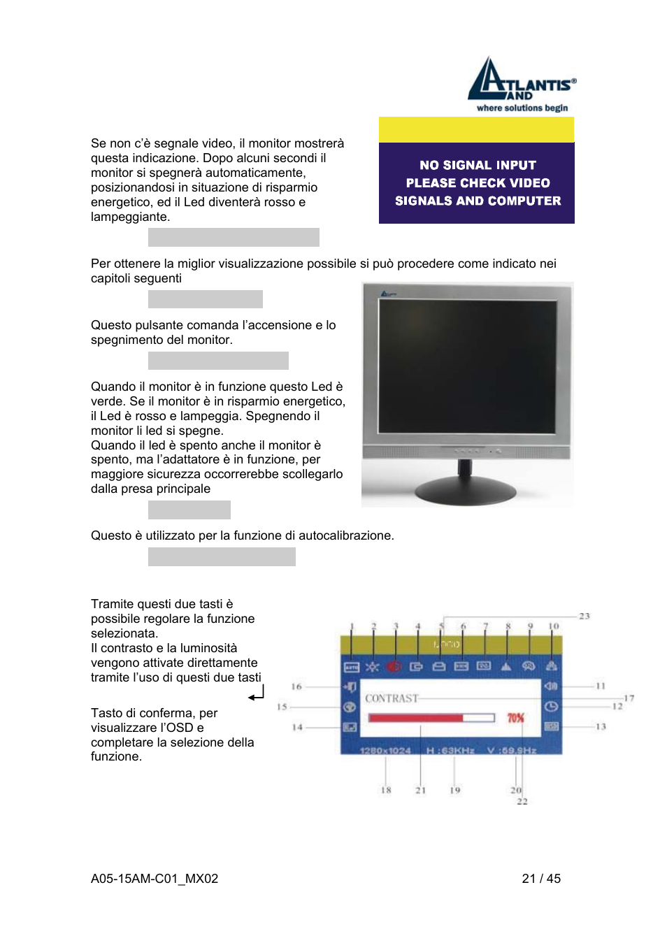 Atlantis Land I-See S 150 User Manual | Page 21 / 45