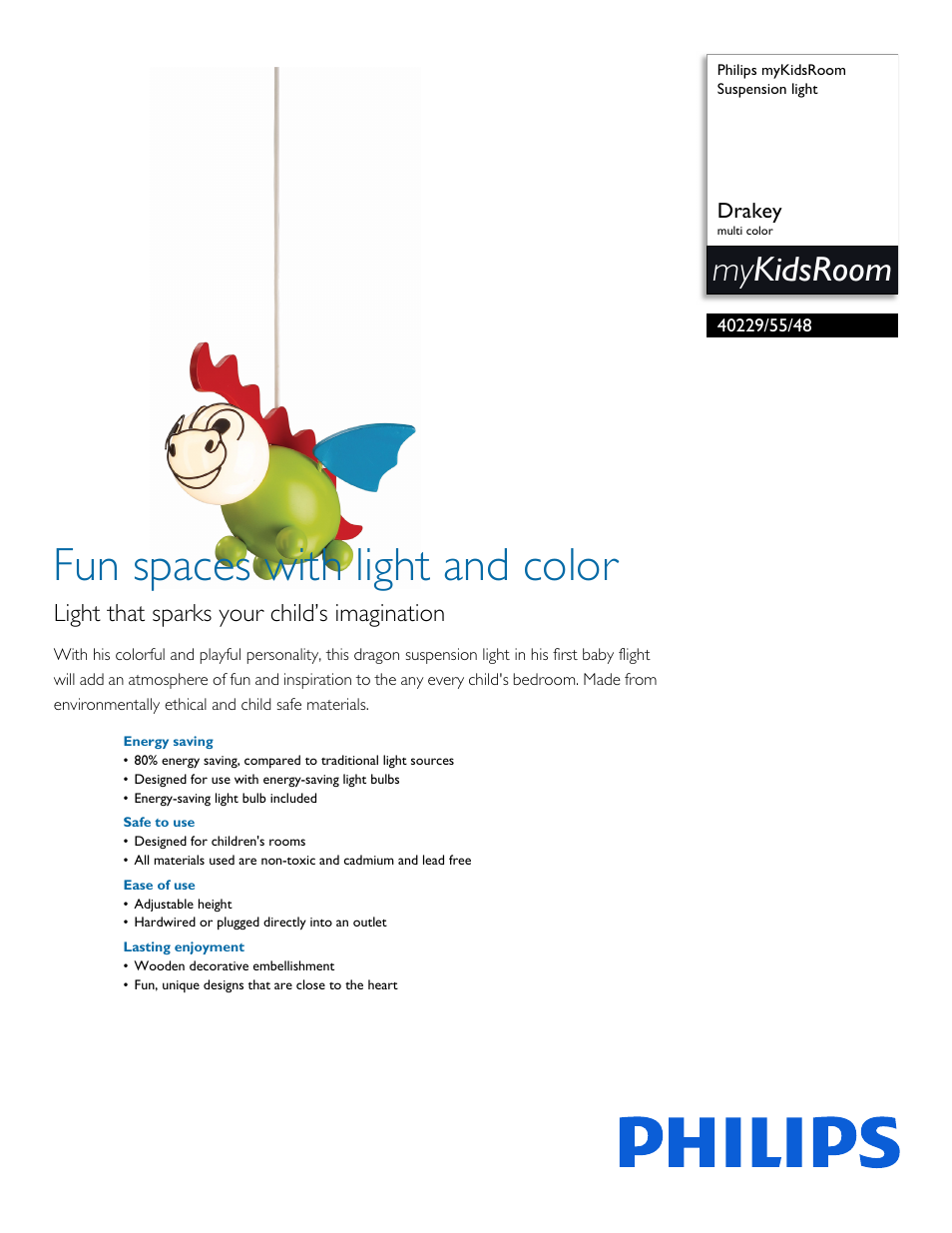 Philips 402295548 User Manual | 2 pages