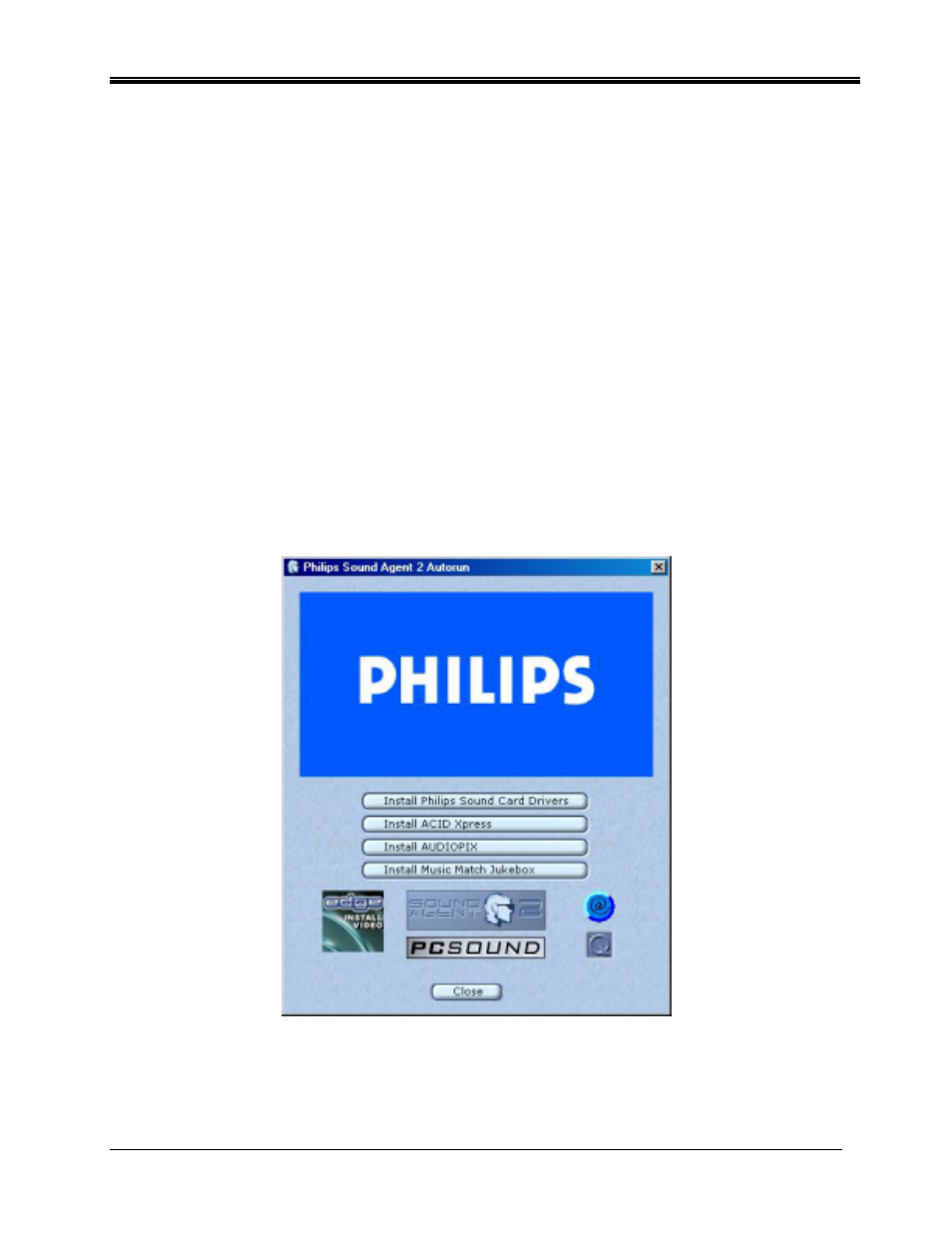 Software installation | Philips PSC60417 User Manual | Page 16 / 39