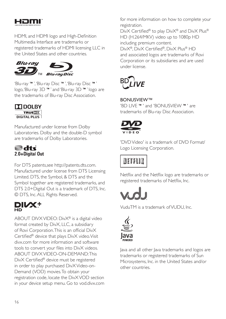 Philips BDP2285-F7 User Manual | Page 26 / 30