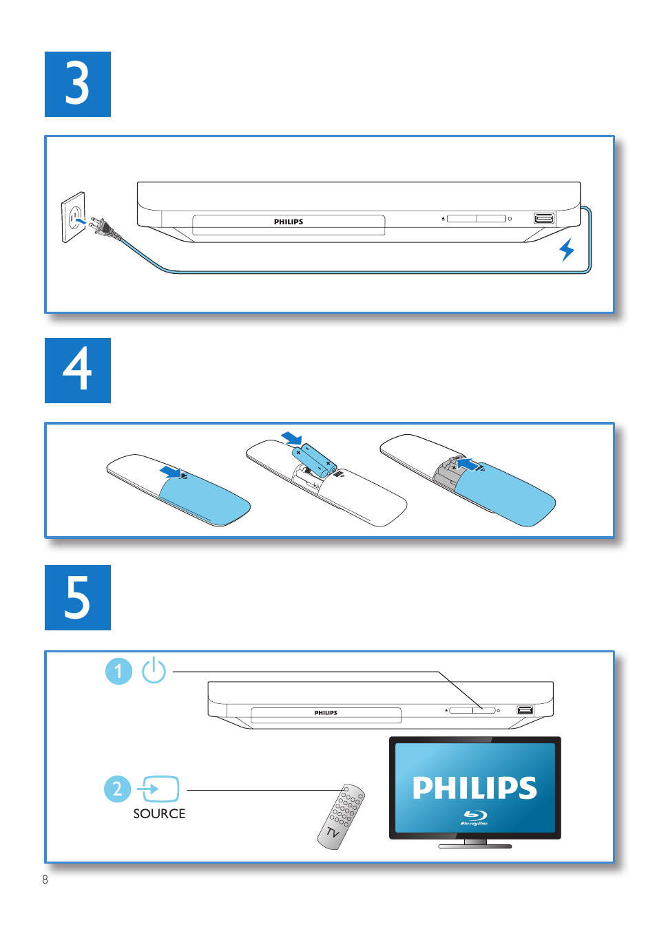 Philips BDP2285-F7 User Manual | Page 8 / 30