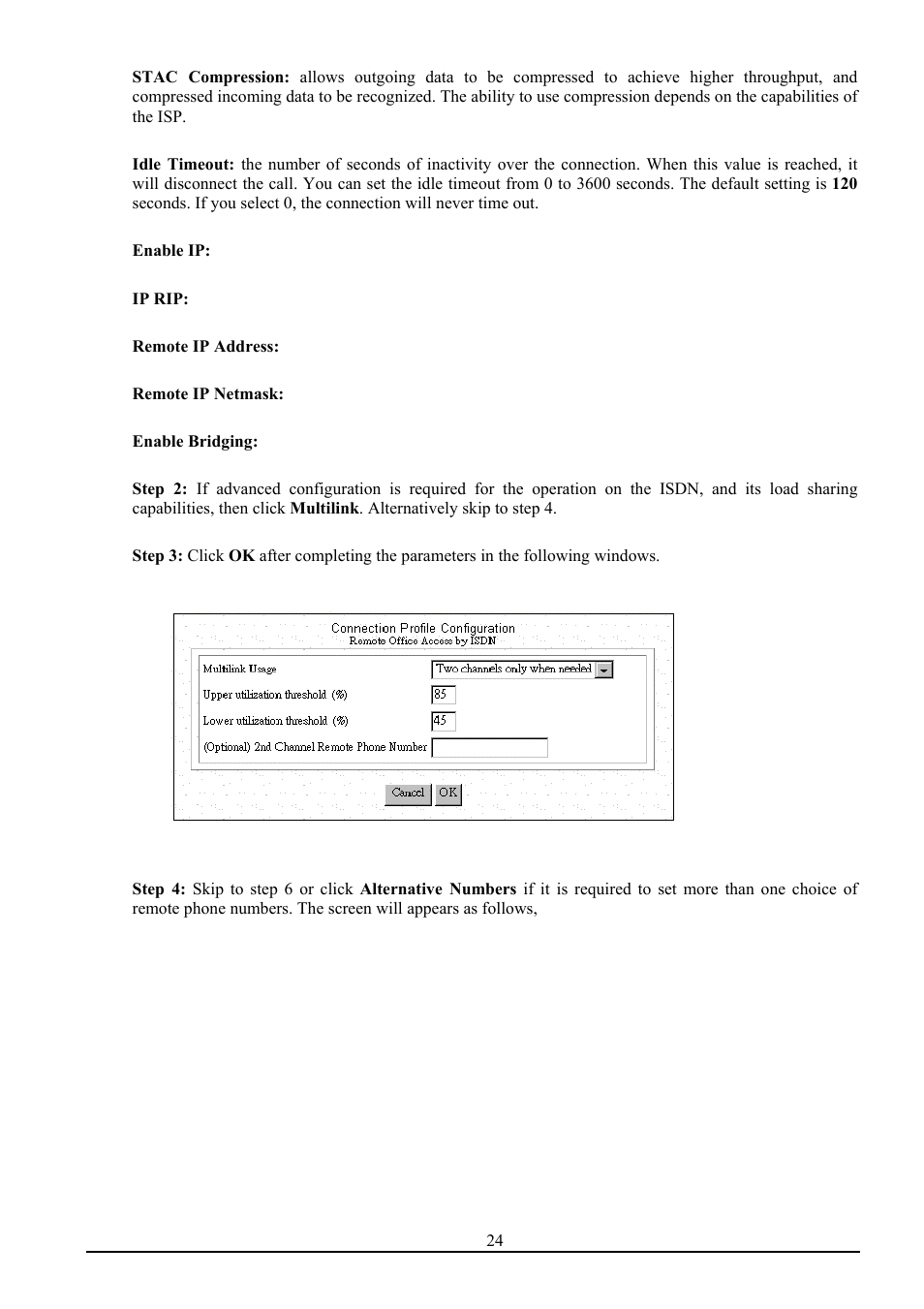 Atlantis Land ISDN Router with 10/100 LAN port ATLMMR MNE01 User Manual | Page 27 / 39
