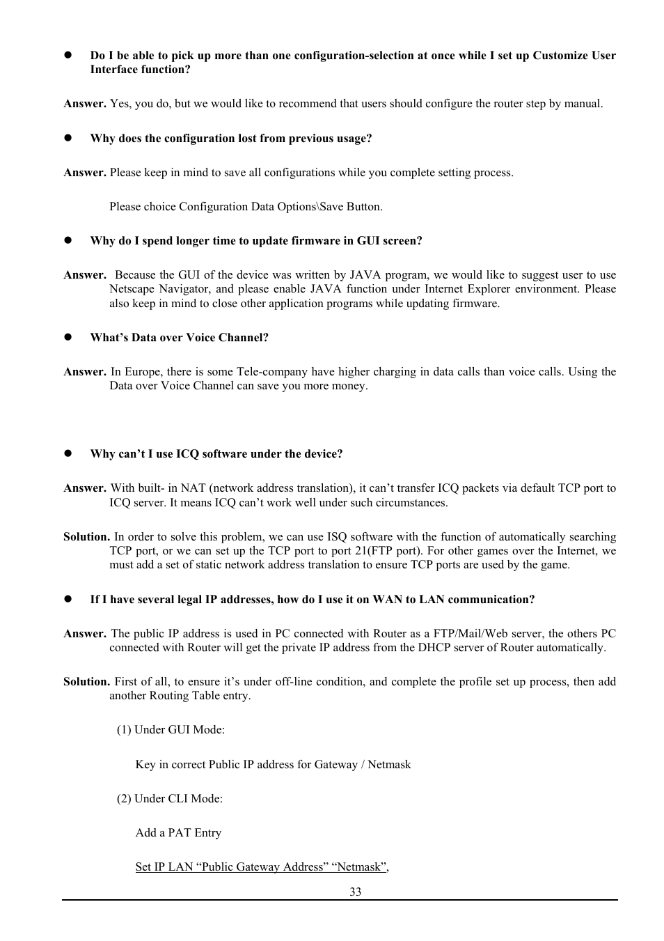 Atlantis Land ISDN Router with 10/100 LAN port ATLMMR MNE01 User Manual | Page 36 / 39