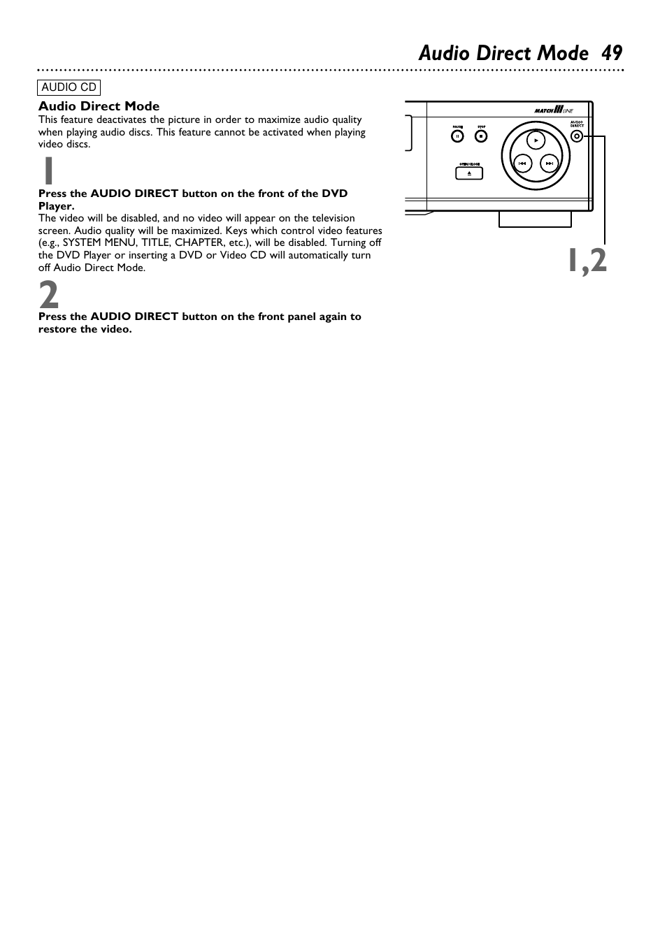 Philips DVD962SA User Manual | Page 49 / 56