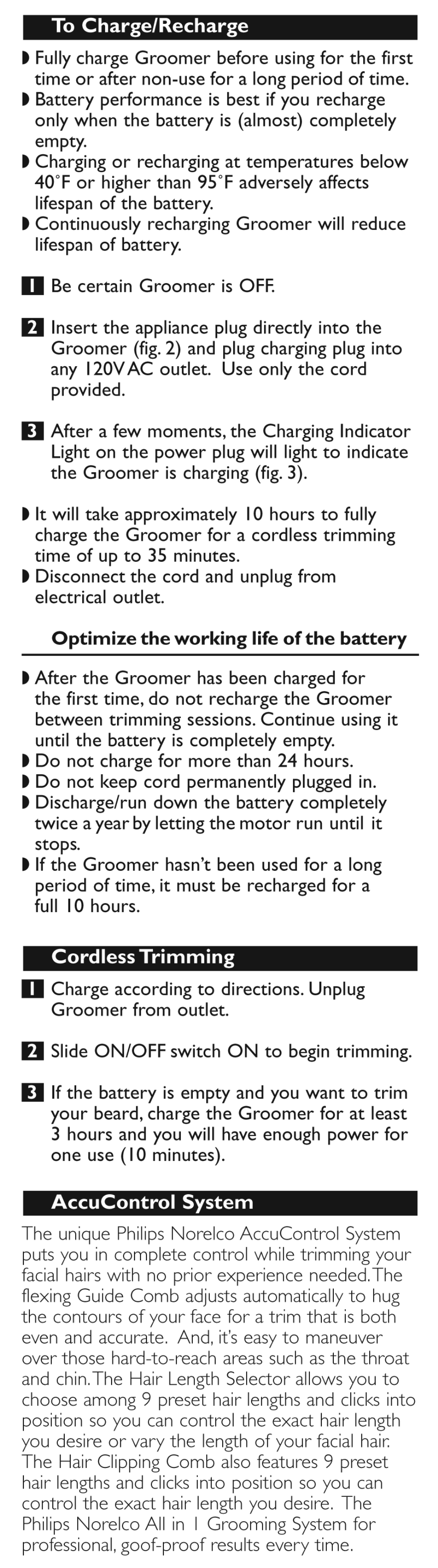 Philips G470-30 User Manual | Page 5 / 13