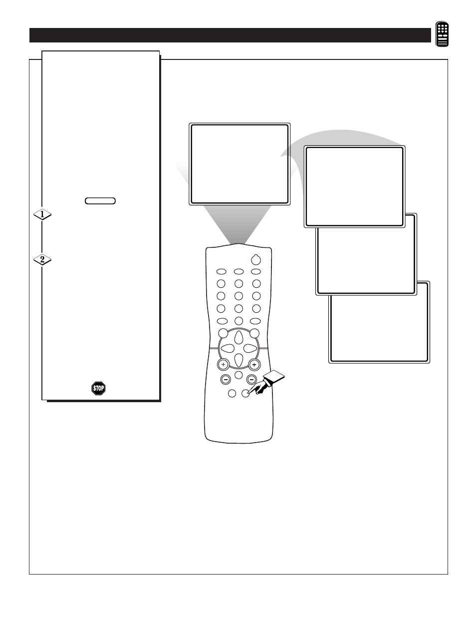 Sing the, Mart, Icture | Ontrol | Philips TS2556C User Manual | Page 33 / 40