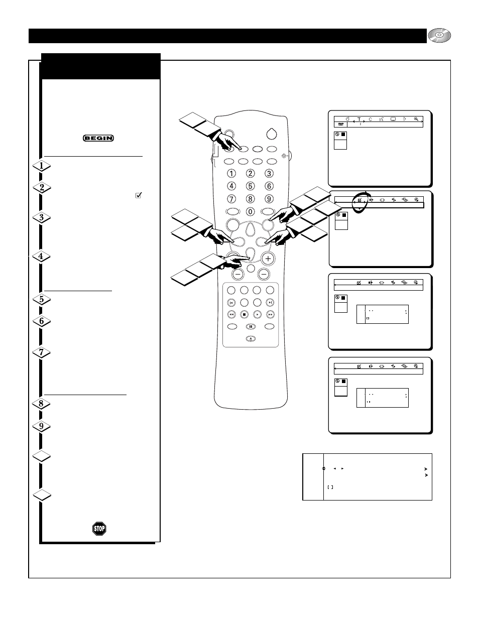 Dvd p, Perating the, Layer | Eneral, Eatures, Avorite, Rack, Election, Ideo | Philips 27DV60S User Manual | Page 53 / 64