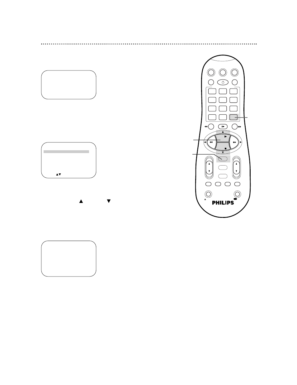 Program overlap warning 43 | Philips VRB615AT99 User Manual | Page 43 / 63