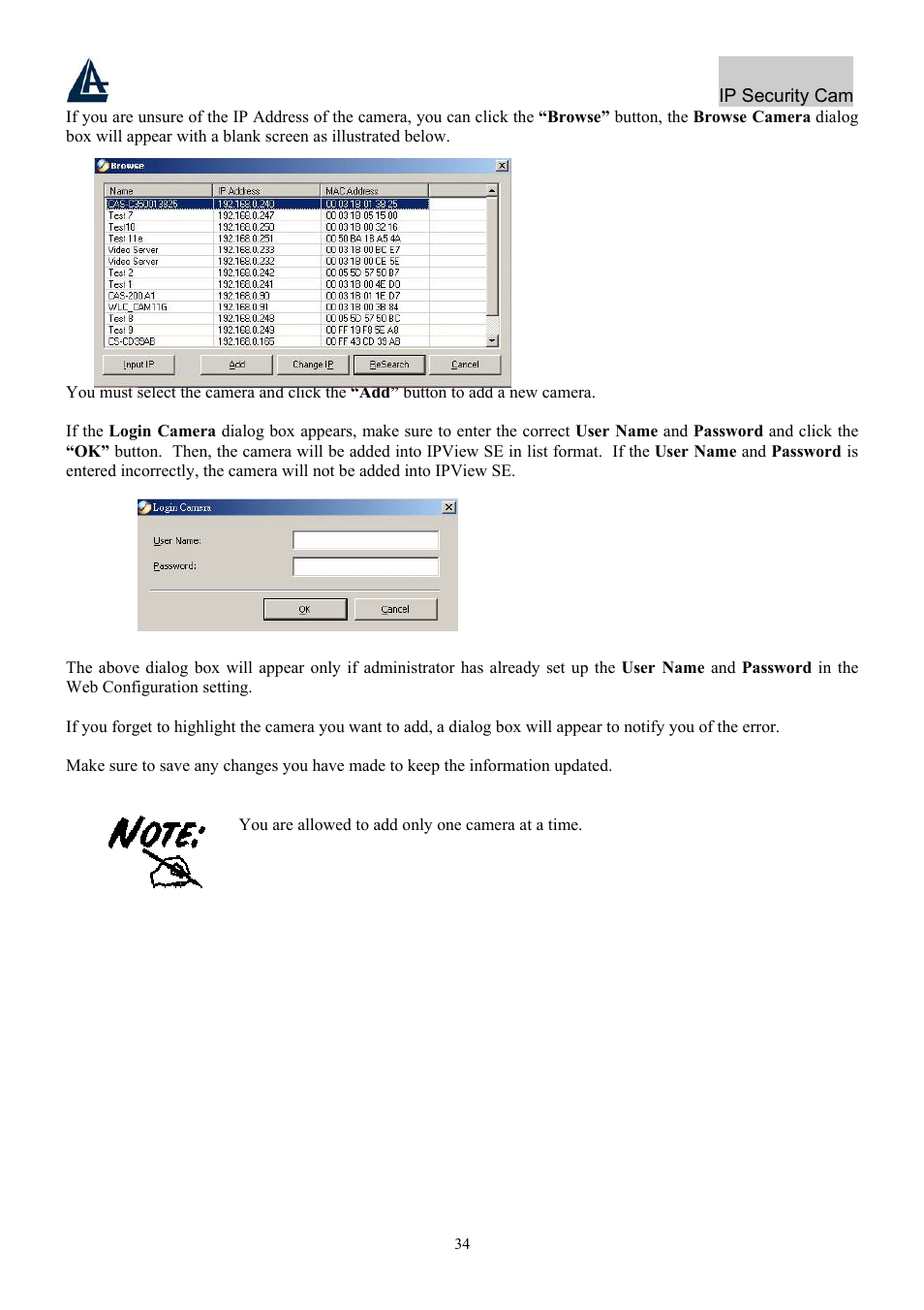 Atlantis Land IP Security Cam A02-WIPCAM-11B User Manual | Page 41 / 65