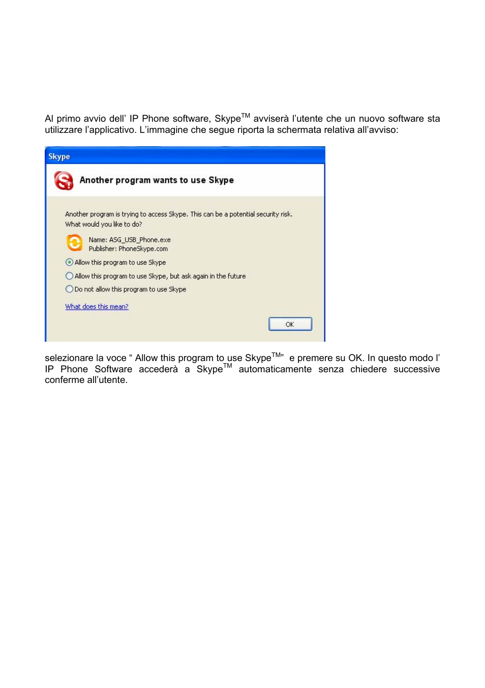 4 avviare skype, E il software dell’ atlantis land ip phone | Atlantis Land A02-IPH101_MX01 User Manual | Page 11 / 26