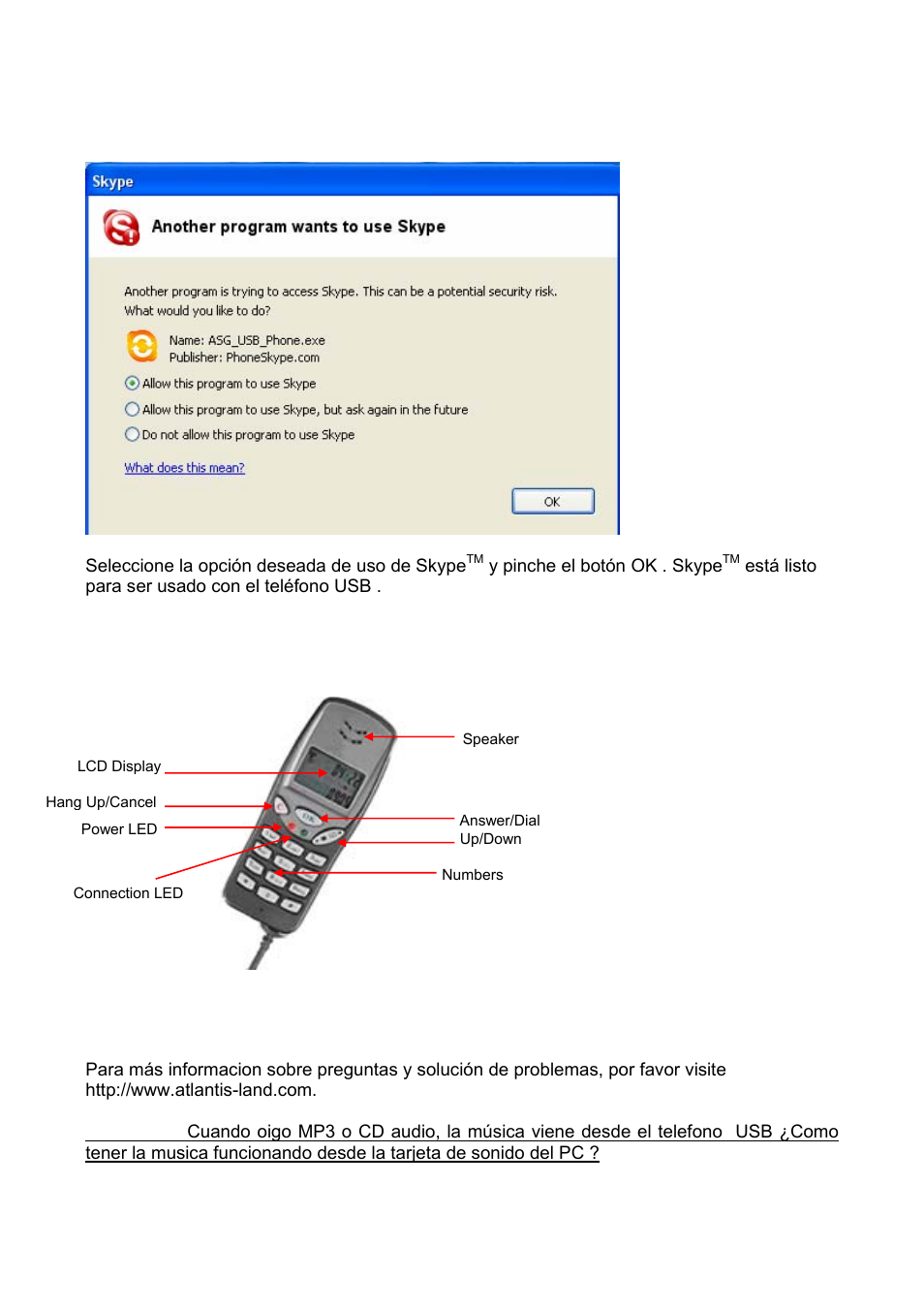 3 introducción al teclado, 4 preguntas y solución de problemas | Atlantis Land A02-IPH101_MX01 User Manual | Page 24 / 26