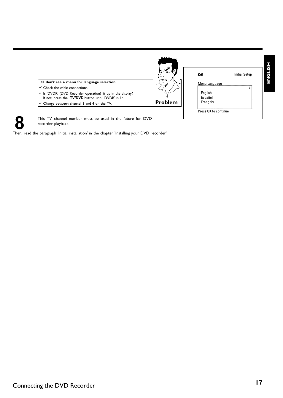 Connecting the dvd recorder | Philips DVDR615-17 User Manual | Page 29 / 192