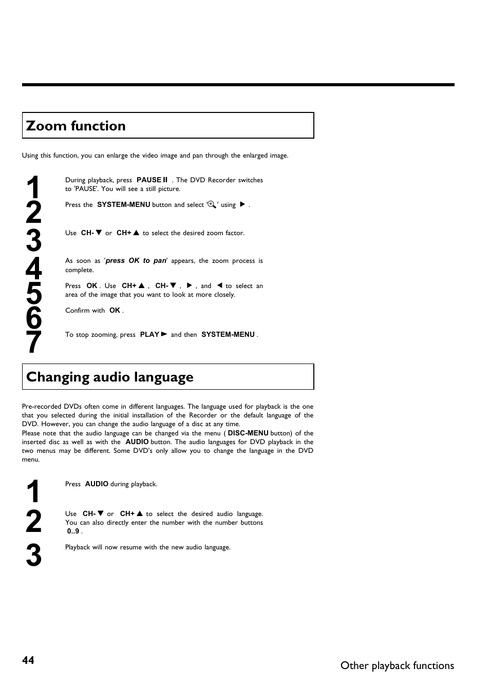 Philips DVDR615-17 User Manual | Page 56 / 192
