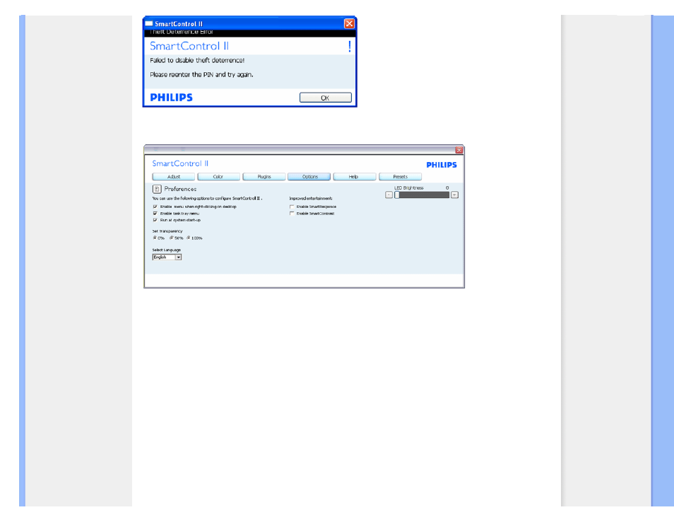 Philips 190EL1SB-00 User Manual | Page 42 / 88