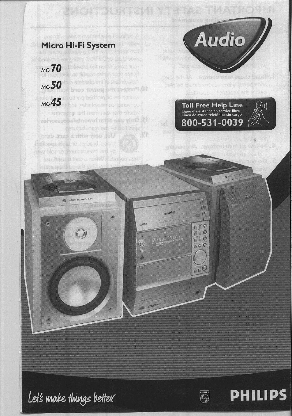 Philips MC5037 User Manual | 84 pages