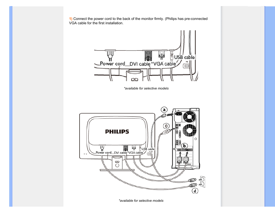 Philips 220C1SW-00 User Manual | Page 64 / 107