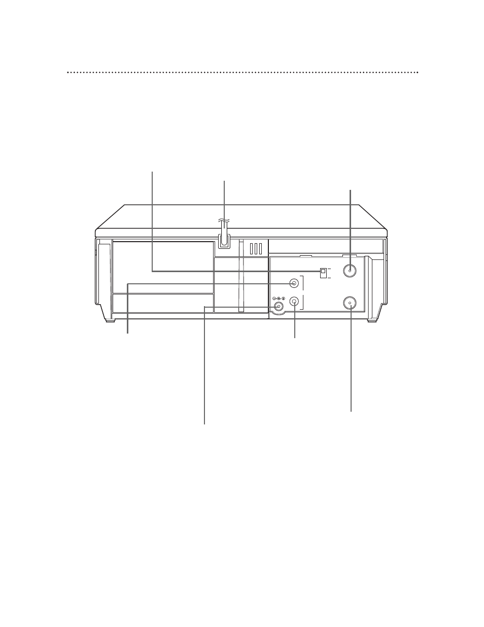 Rear panel 15 | Philips VP115CAT User Manual | Page 15 / 28