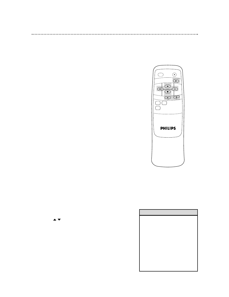 Playback options 19 | Philips VP115CAT User Manual | Page 19 / 28