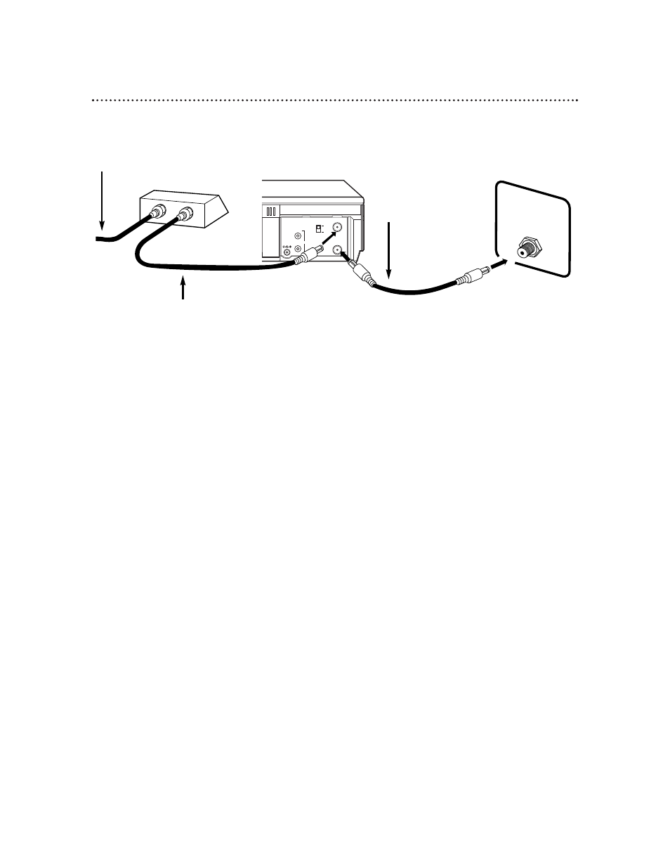 8 hookups with a cable box | Philips VP115CAT User Manual | Page 8 / 28