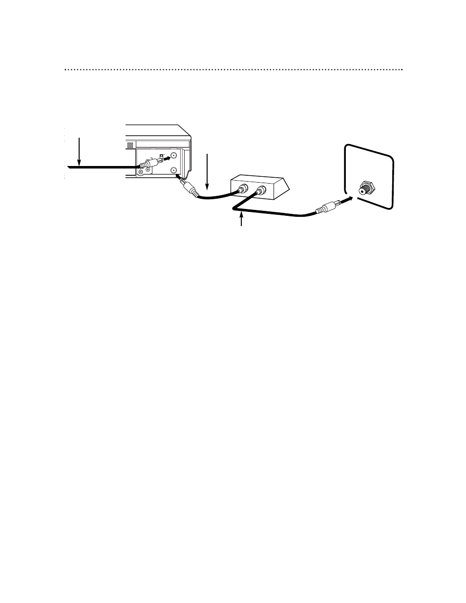 Hookups with a cable box (cont’d) 9 | Philips VP115CAT User Manual | Page 9 / 28