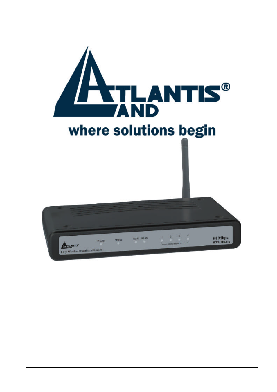 Atlantis Land I-Fly 899 A02-WR-54G ME01 User Manual | 59 pages