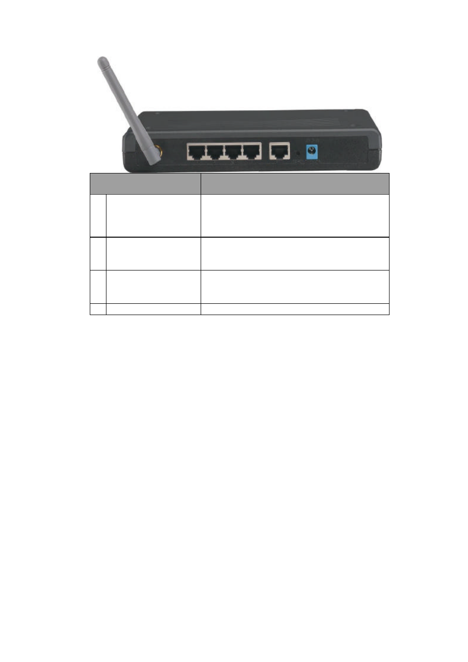 3 the rear ports, 4 cabling | Atlantis Land I-Fly 899 A02-WR-54G ME01 User Manual | Page 10 / 59