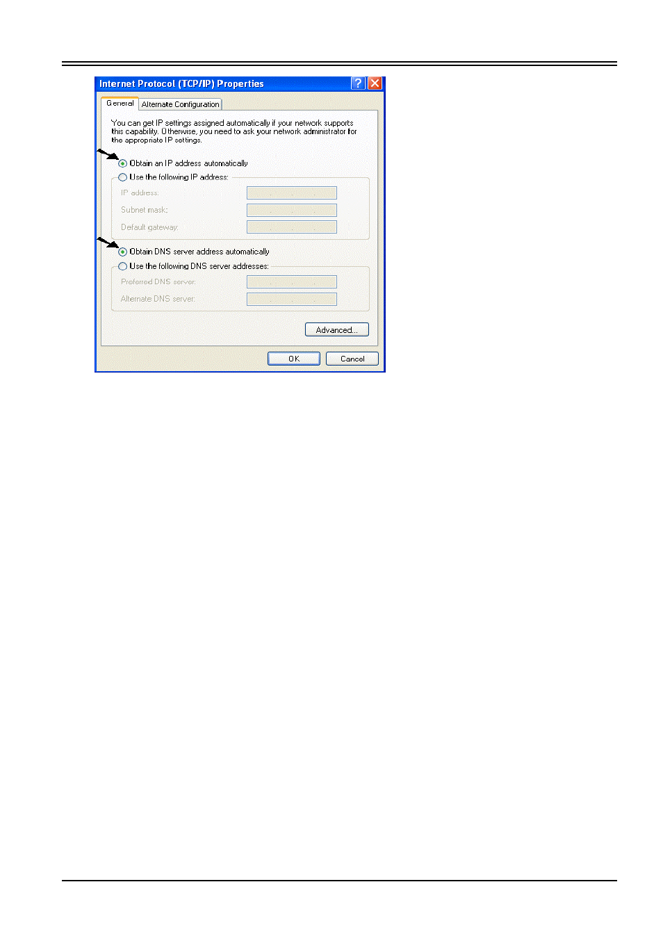 4 test tcp/ip, 5 configuring internet explorer | Atlantis Land I-Fly 899 A02-WR-54G ME01 User Manual | Page 19 / 59