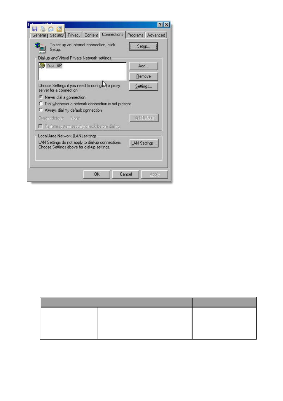 6 factory default settings, 7 reset, 1 lan and wan port addresses | Atlantis Land I-Fly 899 A02-WR-54G ME01 User Manual | Page 20 / 59