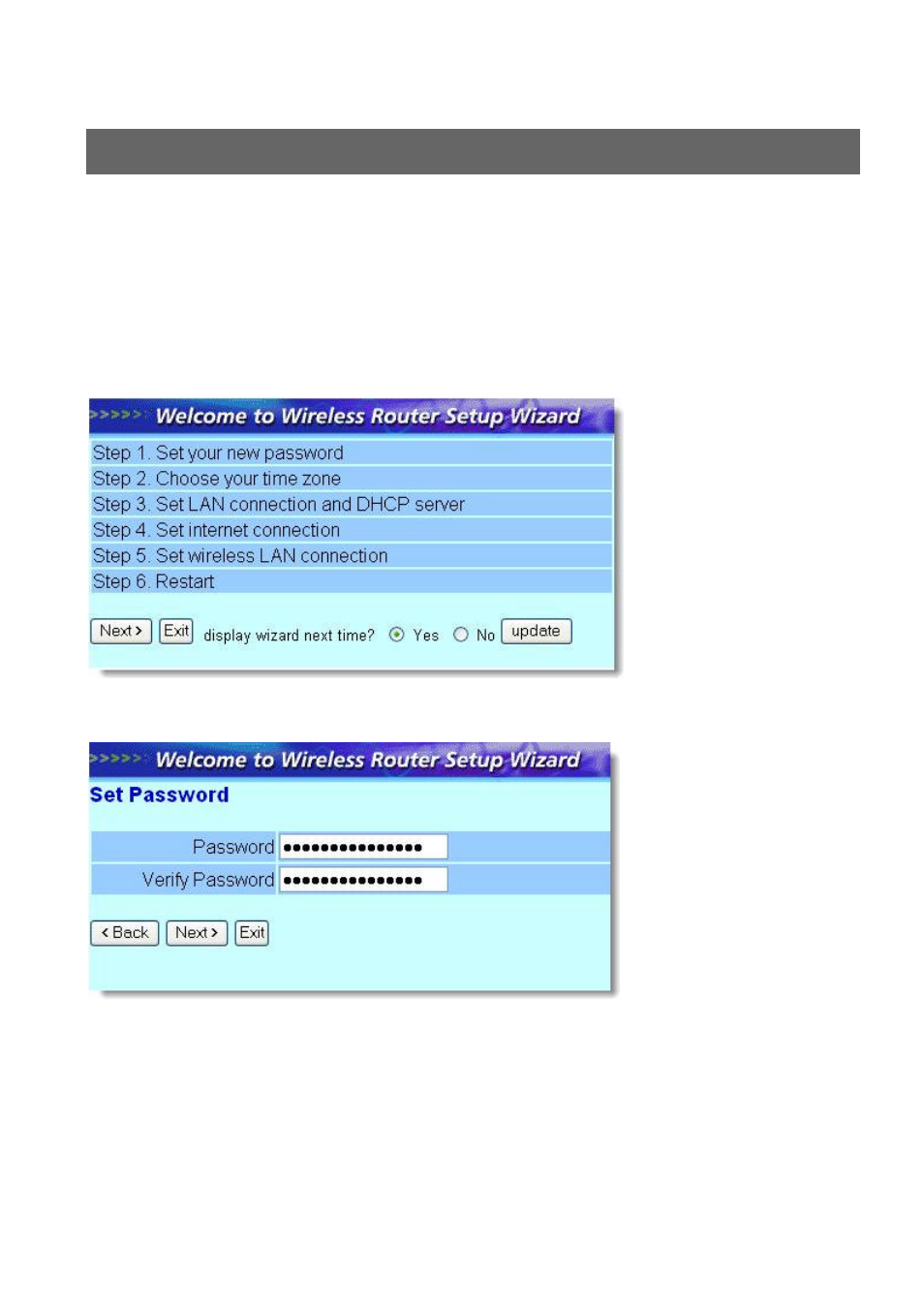 Appendix a, Quick setup with wizard | Atlantis Land I-Fly 899 A02-WR-54G ME01 User Manual | Page 46 / 59