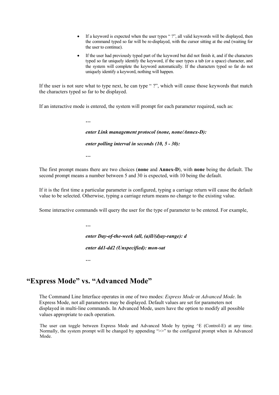 Express mode” vs. “advanced mode | Atlantis Land Mistral Lan Router ISDN User Manual | Page 4 / 48