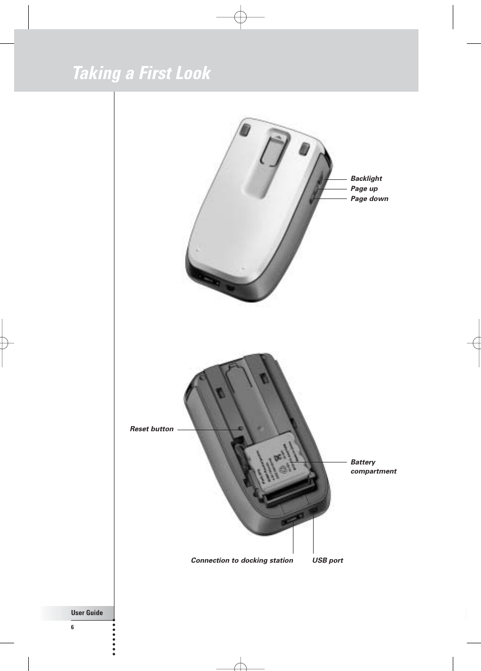 Taking a first look | Philips Pronto Home Theater Control Panel TSU3500 User Manual | Page 6 / 70