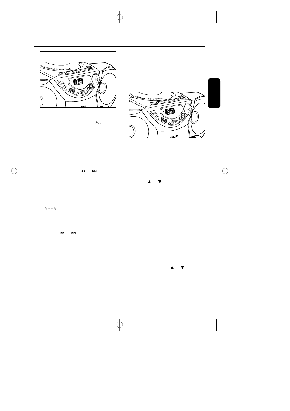 Radio, Réception radio | Philips AZ1018 User Manual | Page 23 / 43