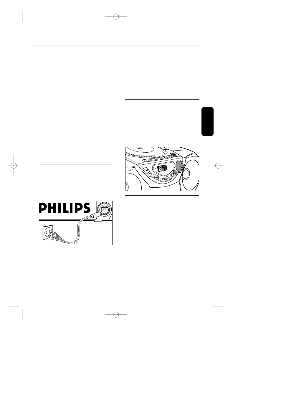 Alimentación, Utilización de la energía ca, Encendido/apagado: ahorre energía | Funcionamiento general | Philips AZ1018 User Manual | Page 35 / 43