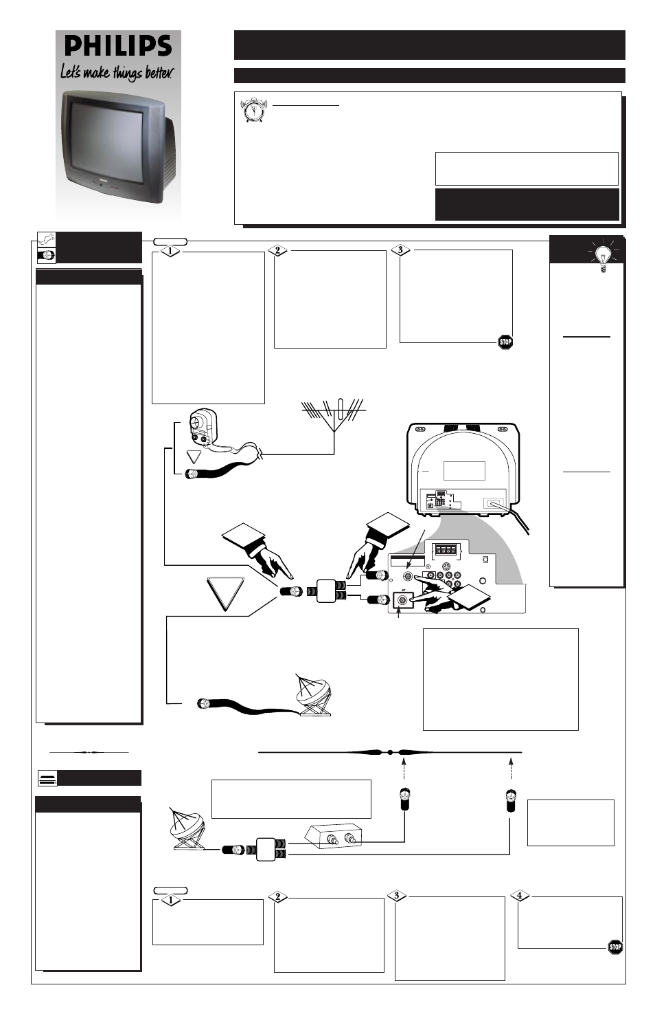 Philips COLOR TV  ESTIMATE User Manual | 4 pages