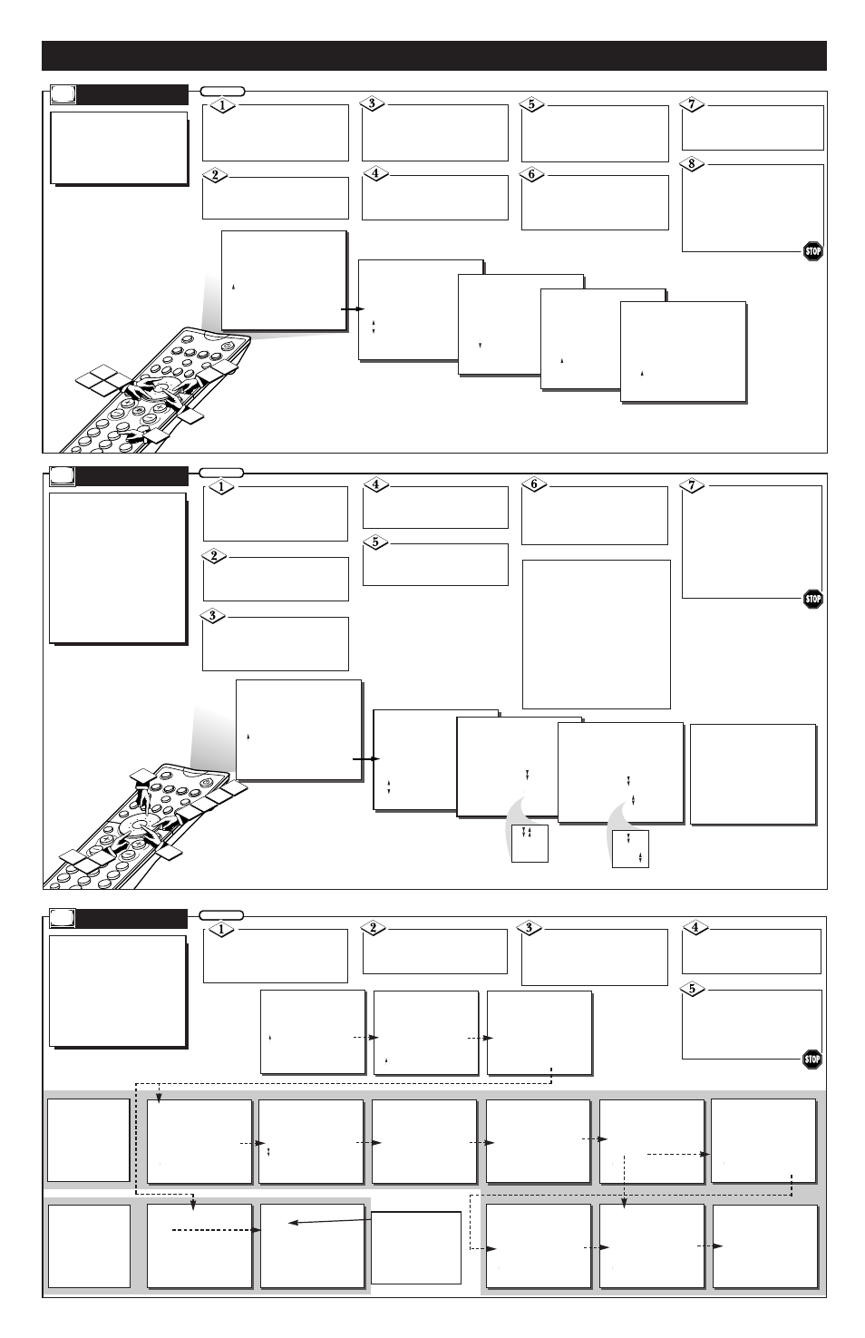 Installation f, Ow to, Se the | Eatures, Name | Philips COLOR TV  ESTIMATE User Manual | Page 4 / 4