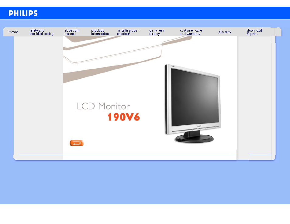 Philips 190V6FB-27 User Manual | 88 pages