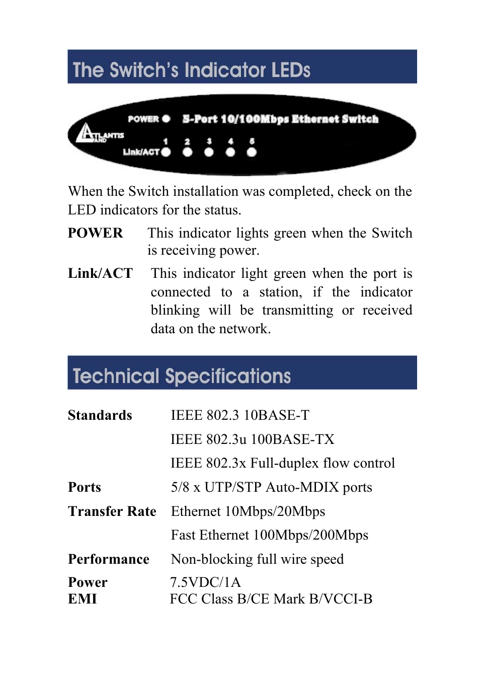 Atlantis A02-F5P User Manual | Page 3 / 10