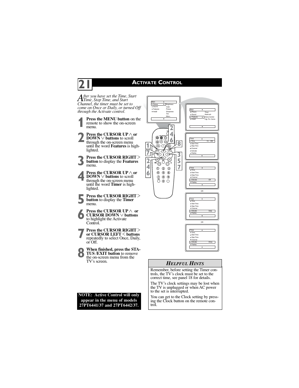 Philips 27PT6442-37B User Manual | Page 25 / 41