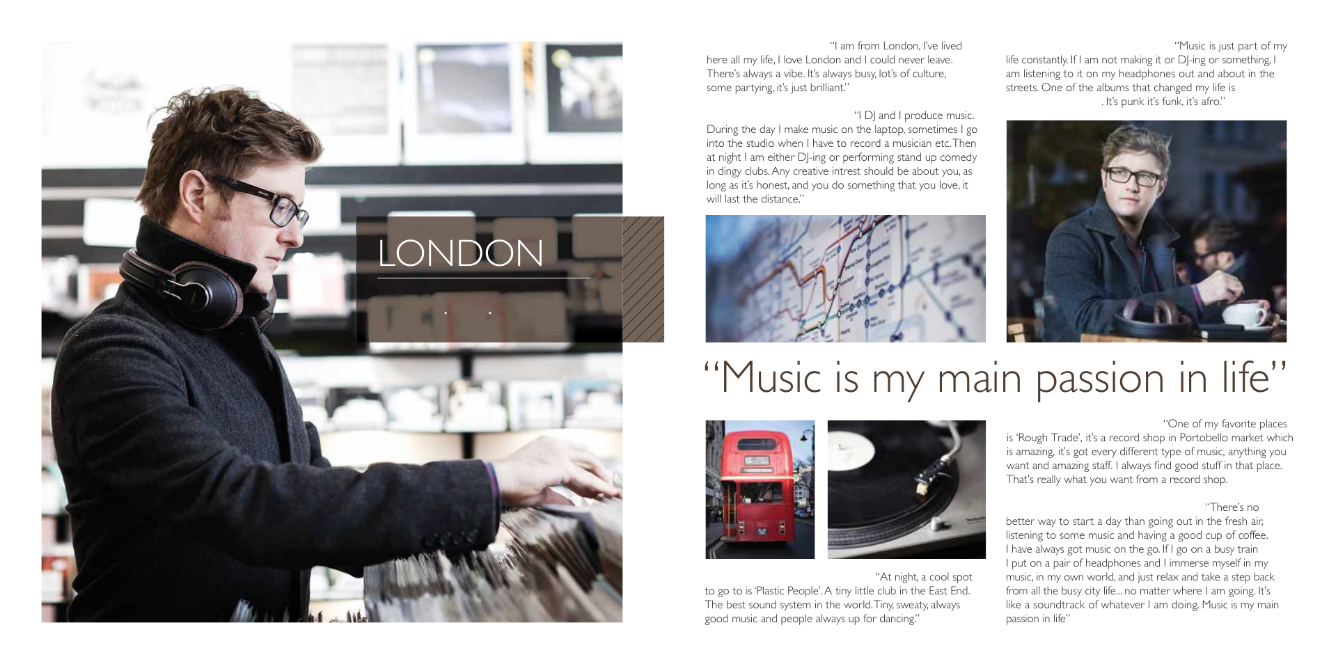 Music is my main passion in life, London, Chris, kilburn, nw6 | Philips SHL5605GY-28 User Manual | Page 4 / 14