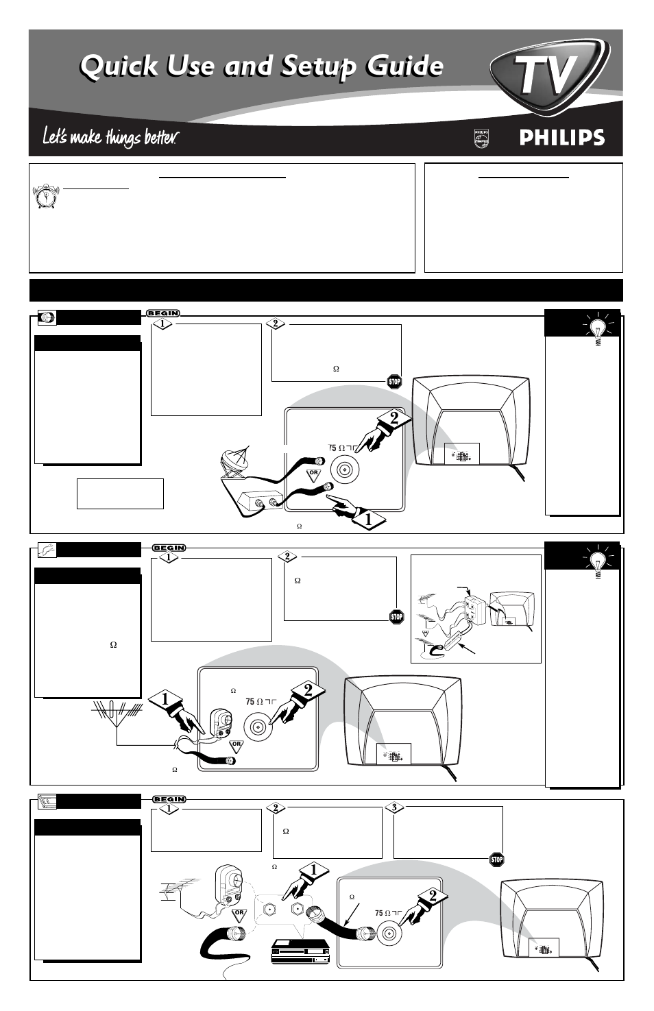 Philips 32PS61S User Manual | 4 pages