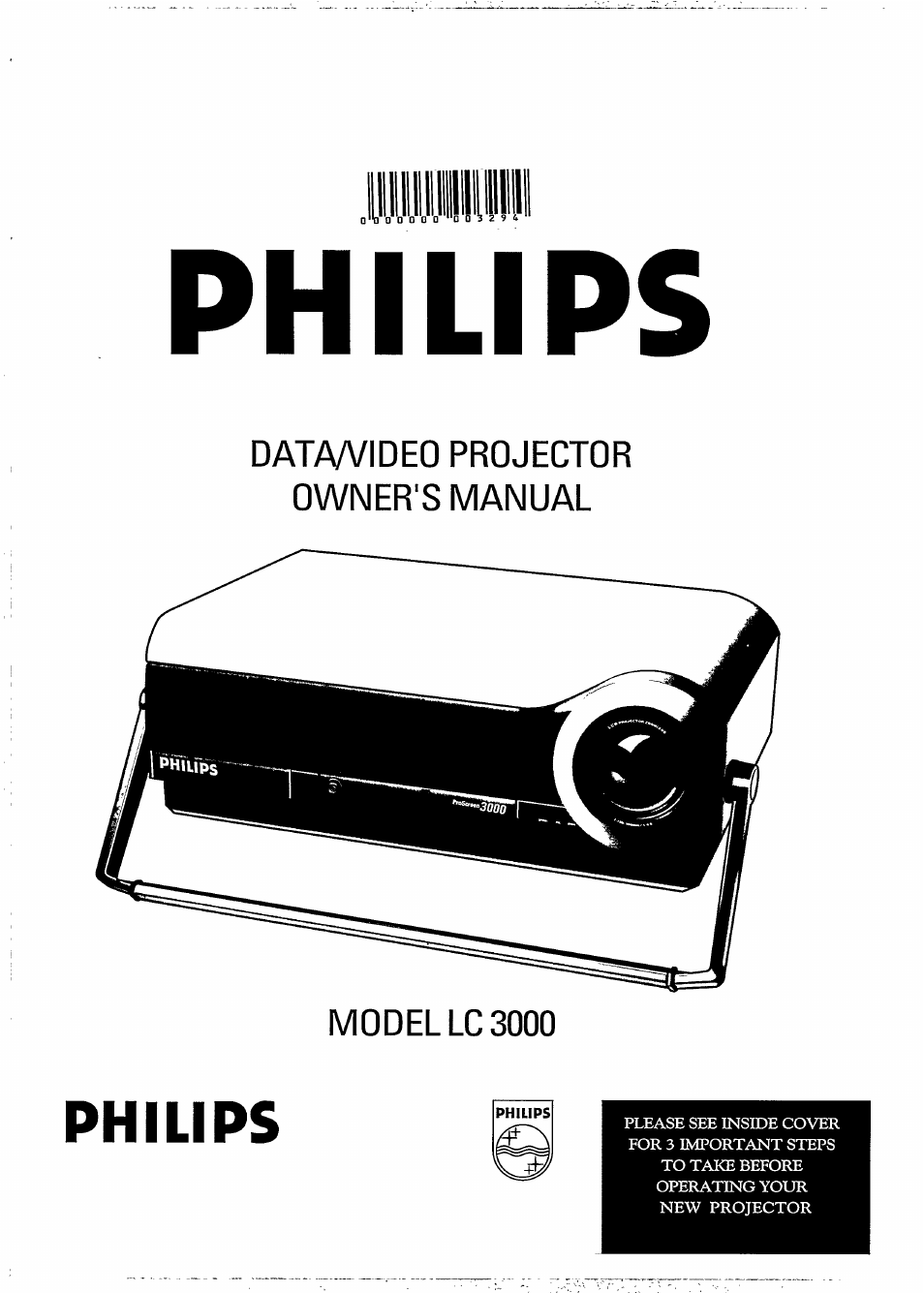 Philips LCD PROJECTOR User Manual | 60 pages