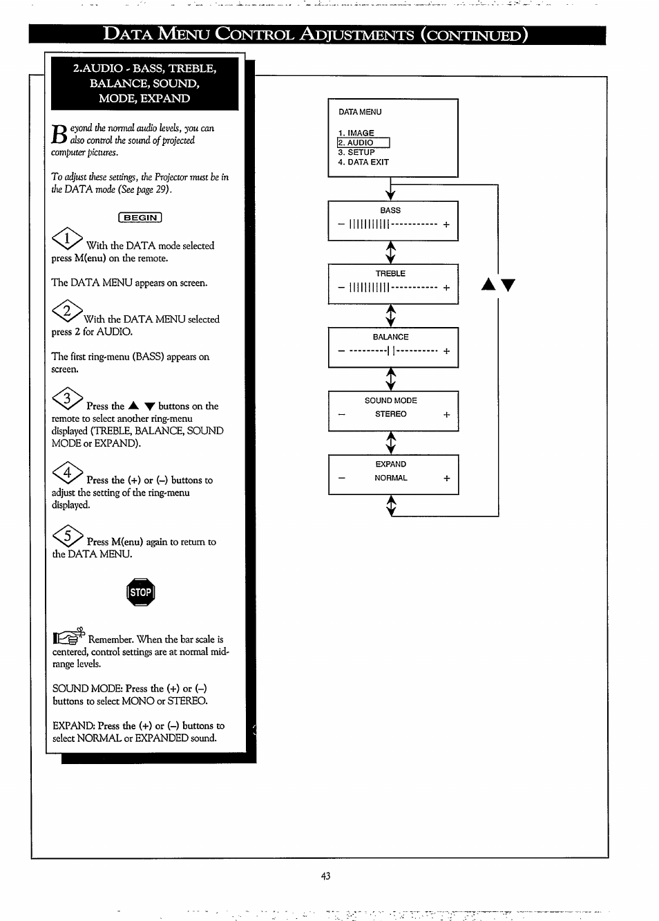 Philips LCD PROJECTOR User Manual | Page 43 / 60