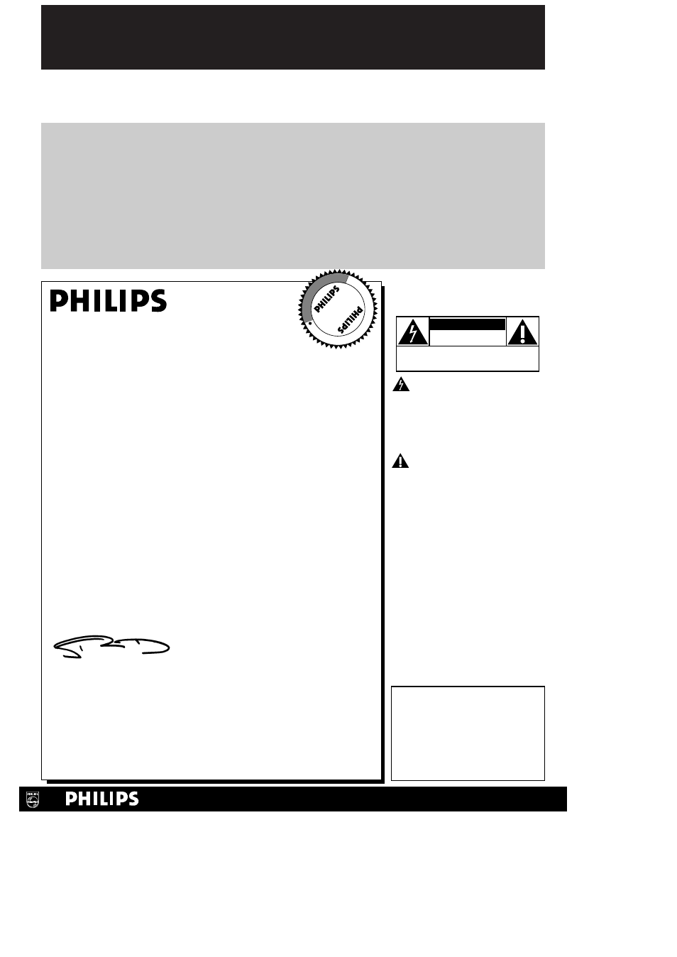 Safety, Warranty verification, Owner confirmation | Model registration, Hurry, Know these, Symbols, For customer use | Philips VRB611AT User Manual | Page 2 / 56