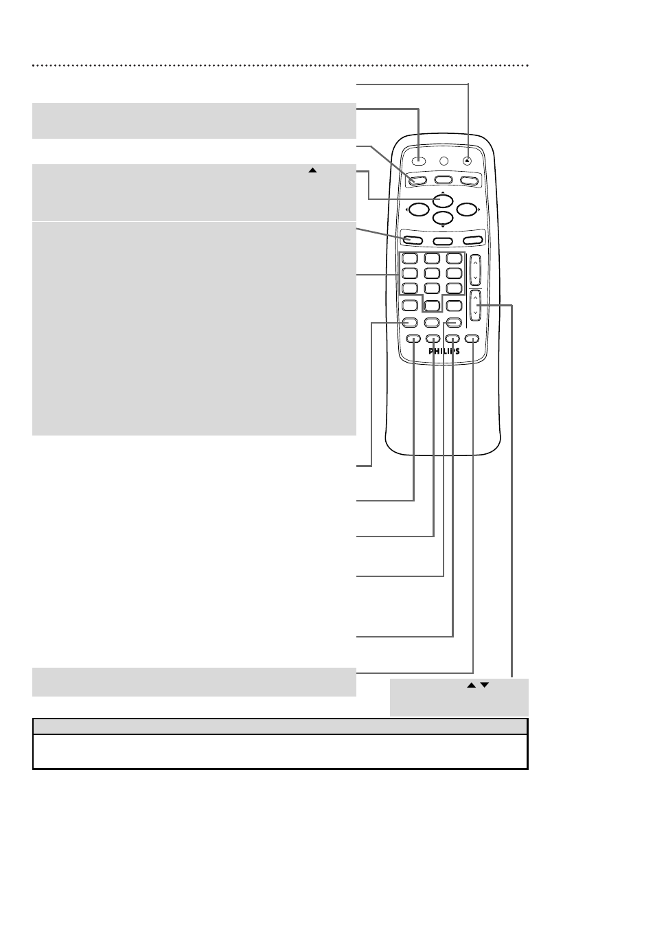 Remote control buttons 23, Helpful hint, O/ p | Philips VRB611AT User Manual | Page 23 / 56